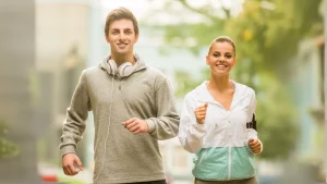 Sports Injury Rehabilitation Physiotherapy: Physio treating an athlete recovering from a sports injury.