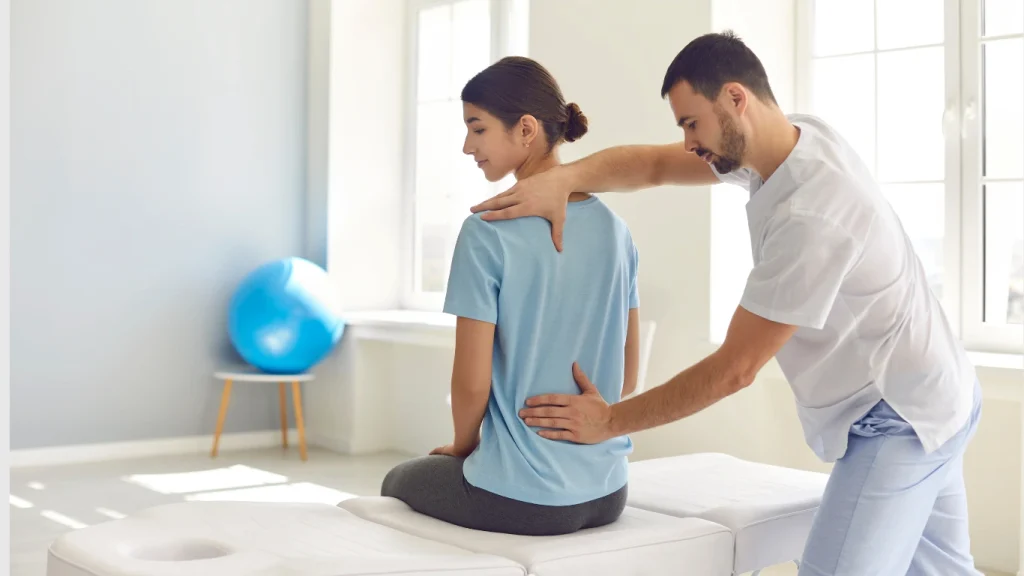 Find a Chiropractor in Vancouver during a spine alignment consultation